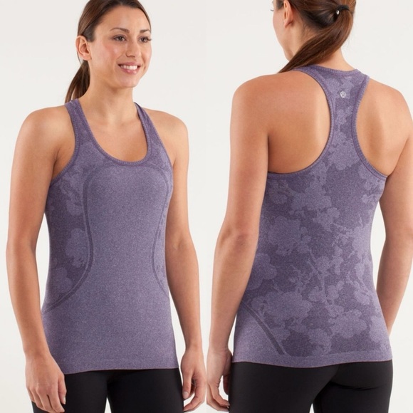 lululemon Run Swiftly Tech Racerback *Special Edition Concord Grape Sz 12 - Picture 1 of 16